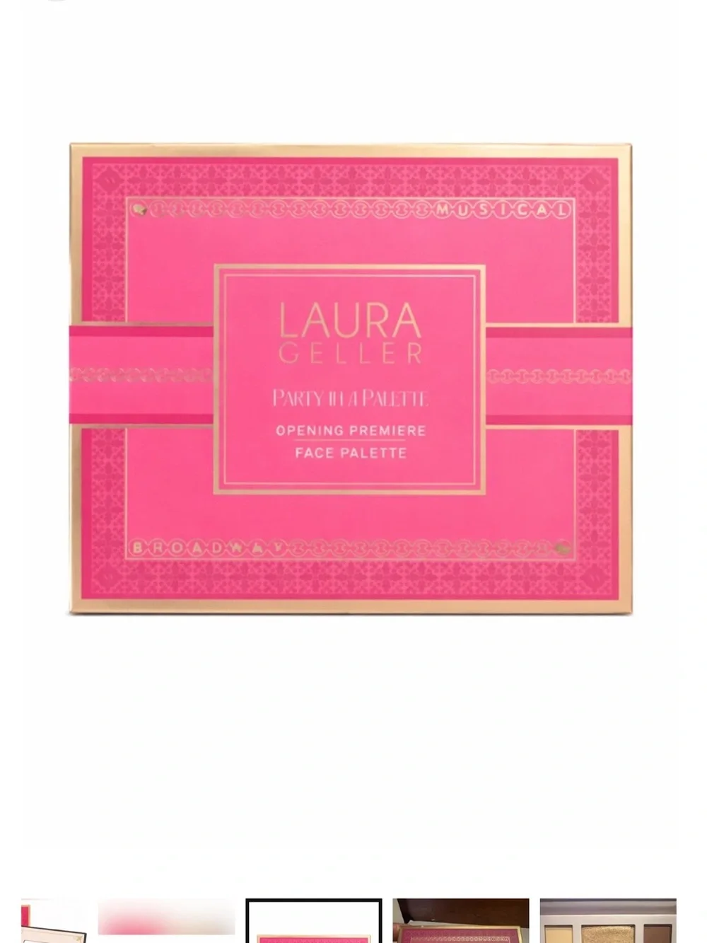 Laura Geller Party in a Palette Opening Premiere Face Palette.